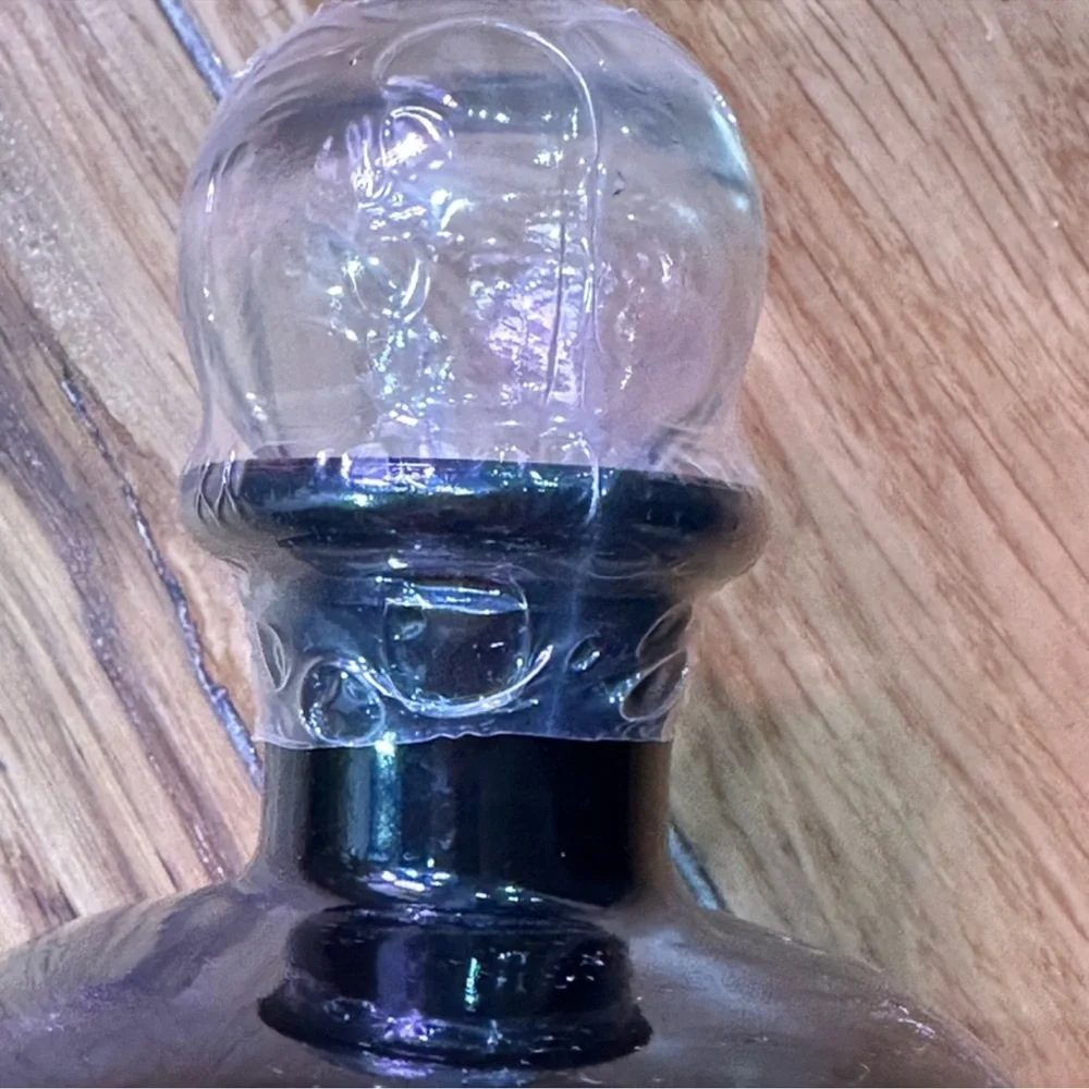 Target Bullseye Halloween Snake Decanter Potion Bottle + Gothic Flameless Candle